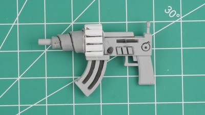NECA TMNT Cartoon Super Bebop Machine Gun 7'' Scale Fodder