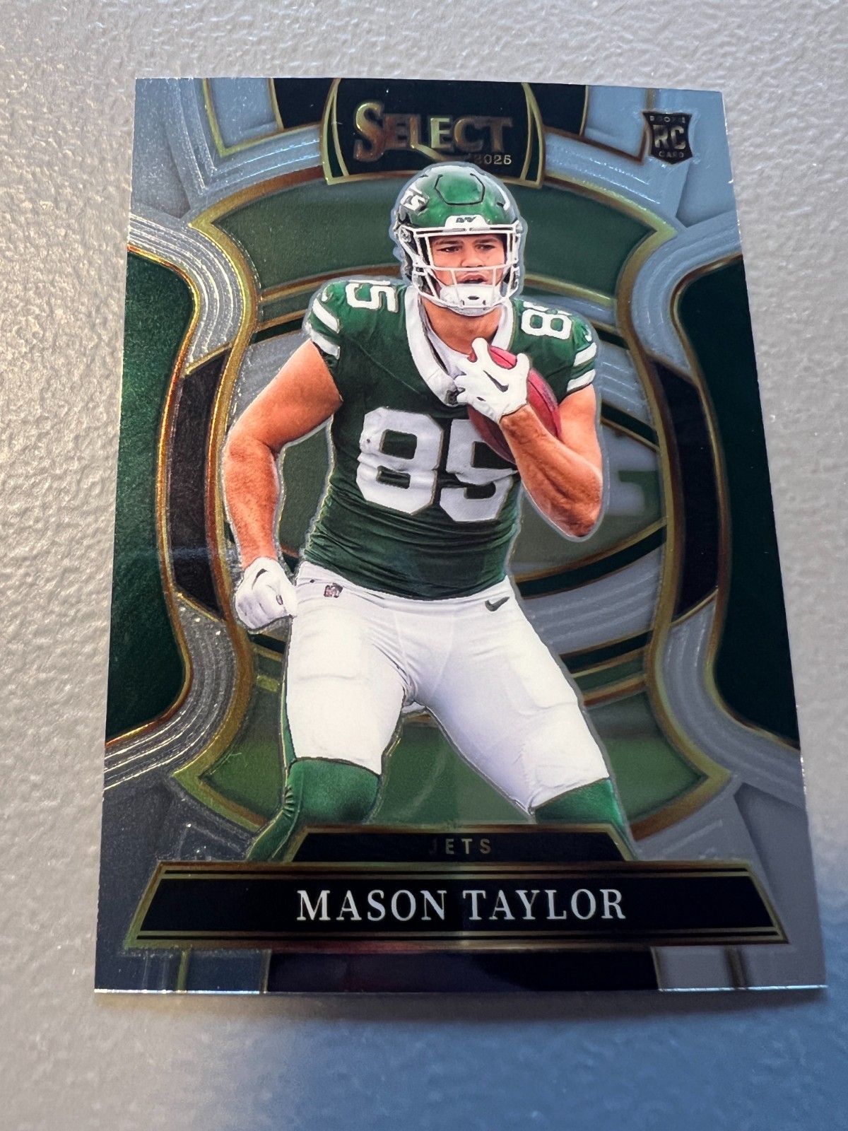 QTY: 2025 Panini Select - Mason Taylor ( Jets ) Concourse Level Rookie RC #76