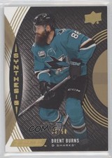 2018-19 Upper Deck Engrained Synthesis Grip 30/50 Brent Burns #S-13 0gu