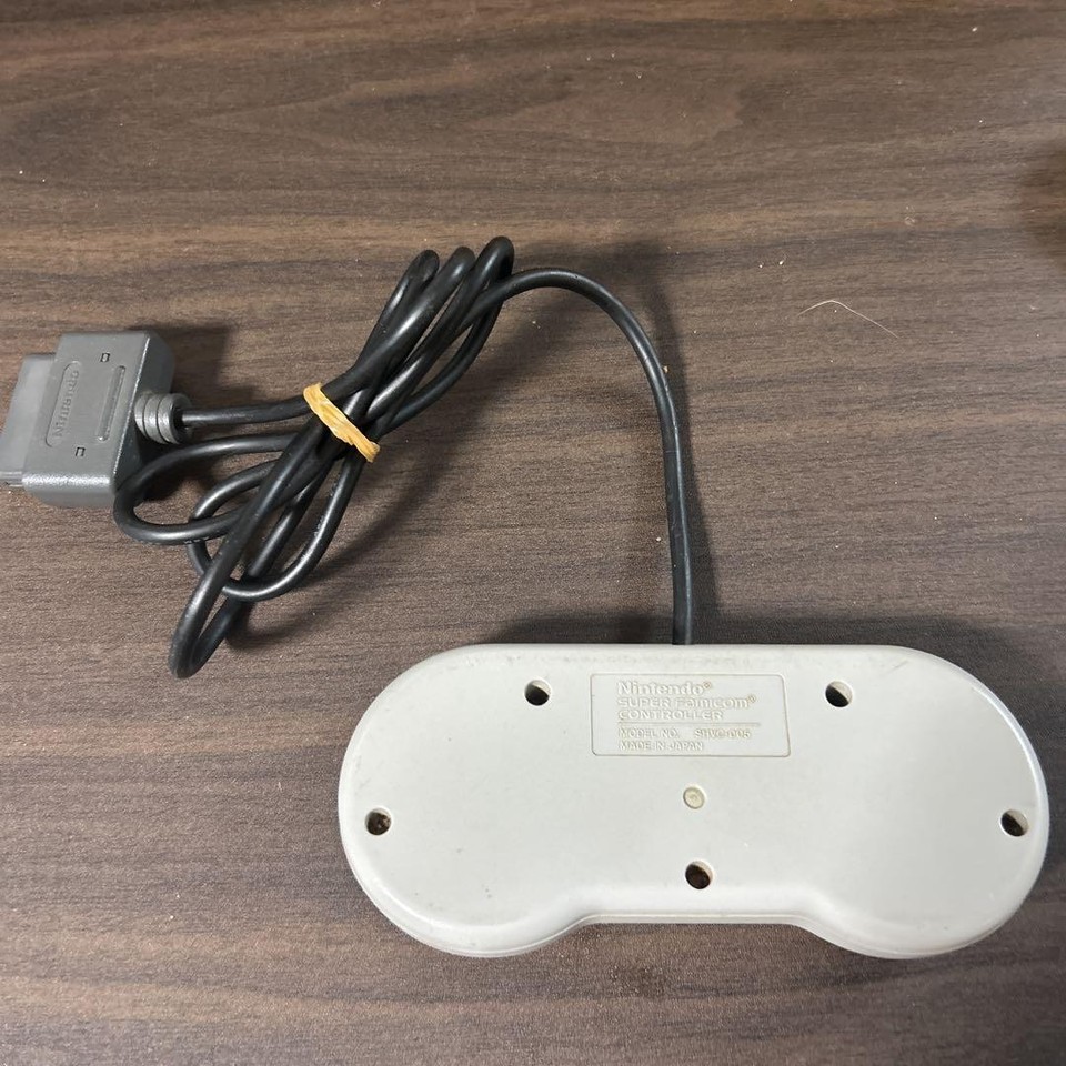 Nintendo Super Famicom Controller Gray for Super Famicom, White, Used ...