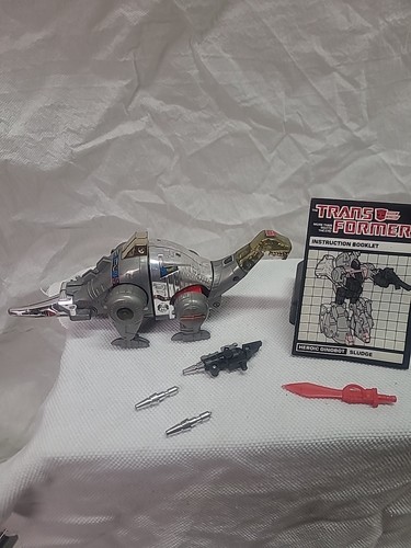 Vintage 1985 Hasbro G1 Transformers Sludge Dinobot Figure - Bild 2 von 5