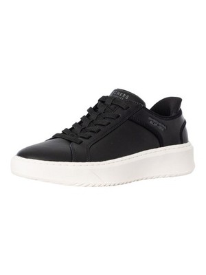 Skechers Slip-ins Court Break - Turnschuhe mit doppelter Belüftung, Schwarz - 47