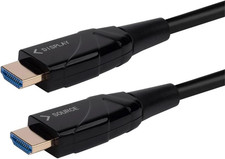 4K High Speed Fiber Optic HDMI Cable - 4K@60Hz, 18Gbps, HDR, Active Optical Cabl