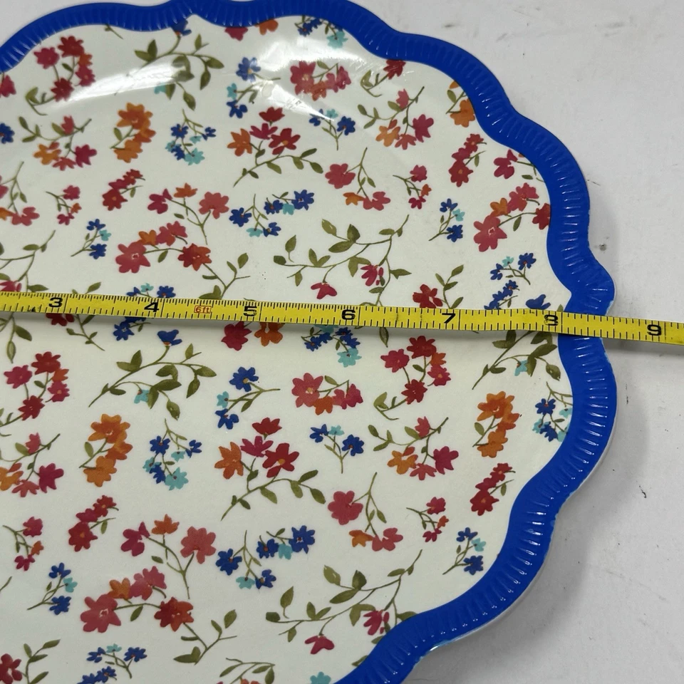 "Juego de 2 platos de melamina Ditsy vintage para mujer Pioneer 8,5""" Foto 3 de 4