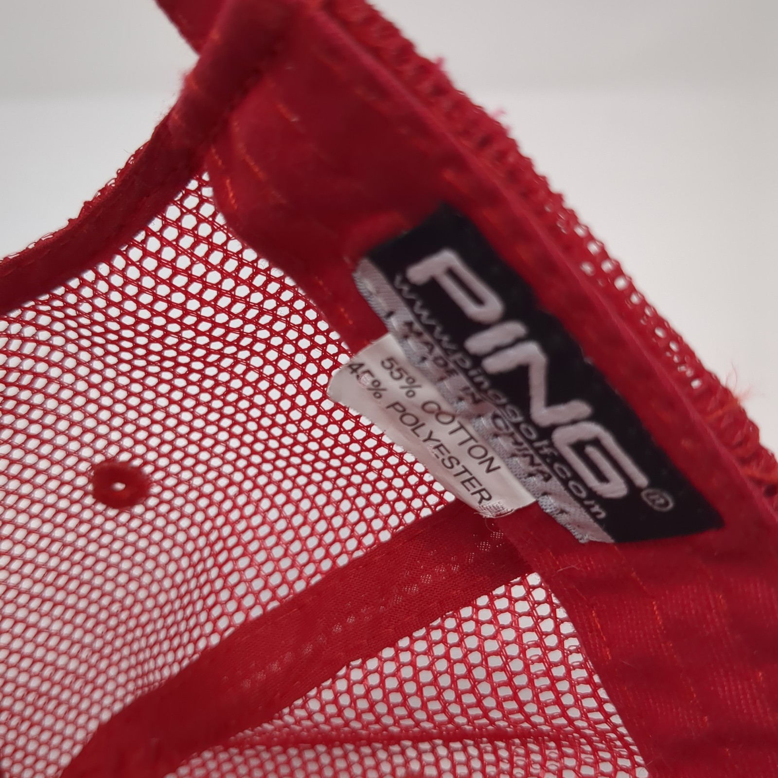 PING Strapback Trucker Hat Multicolor One Size Ad… - image 8