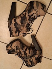 bottines style militaire