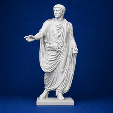 Figurka Tyberiusza Cesarz rzymski Antyczny Rzym Druk 3D Figurka kolekcjonerska Wysokość 75–250 mm