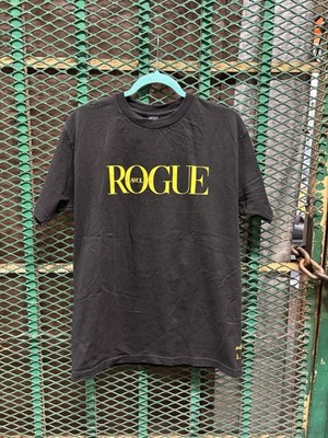 RARE Rogue Status AWOL Shirt Medium Black Rob Dyrdek Skate Y2K Gun Show Vogue