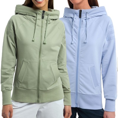 Elbsand Damen Sweatjacke Jacke Damenjacke Zip Hoodie Sweatshirt