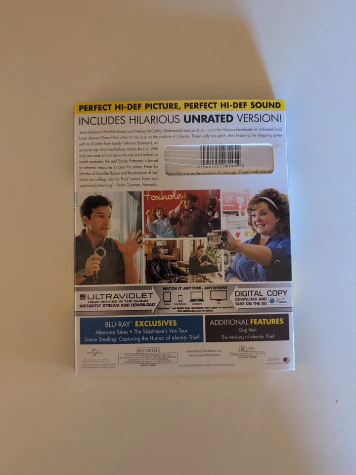 Identity Thief Blu-ray/DVD Combo 2013 Foto 2 de 3