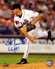 Steve Trachsel Signed Autographed NY Mets 8x10 Photo File w/ LGM! LSCM COA #1