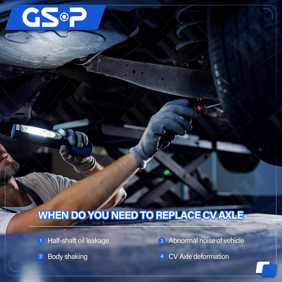 OE Front Left Driver CV Axle Shaft For 1988 89 90 91 92 93 Ford Festiva Manual - Image 3 of 4