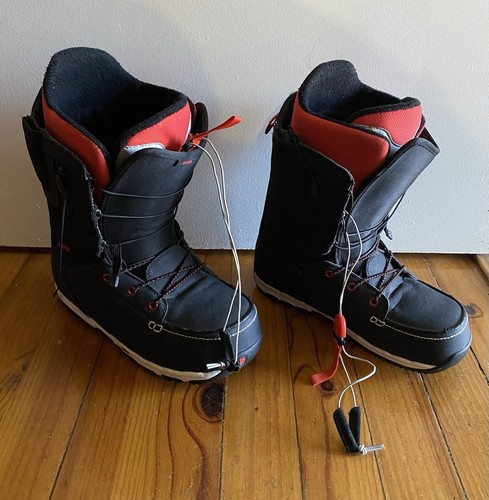 Burton Ruler-R Black & Red Snowboard Boots Imprint2 Men's Size AUS/UK-10 (US-11) - Picture 4 of 13
