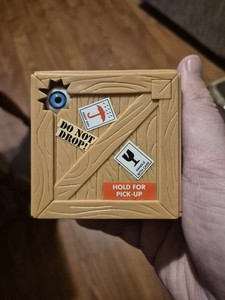 Vintage 1997 Sky Kids Let Me Out of Here Shipping Crate Talking Box Toy Works