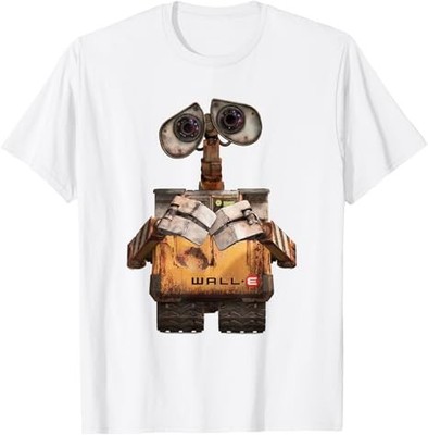 Disney WALL-E Cute Full Body Portrait T-Shirt Size S - 5XL Gift For Friends