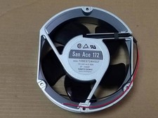 SANYO 17251 17CM 109E5724H507 24V 0.58A 2-WIRE DOUBLE BALL BEARING INVERTER FAN