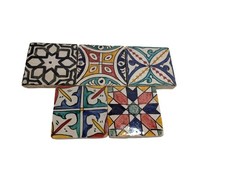1X Carreaux De Mosaic Zellige Marocains | Motif | DESIGN 1 | 10CM / 4 INCH