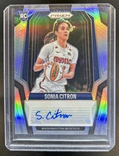 2025 Panini WNBA Prizm Sonia Citron Signatures RC Rookie Auto #SG-SC Mystics