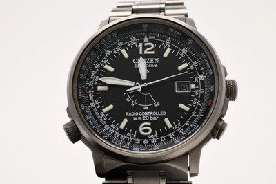 CITIZEN Eco-Drive H411-T003745 Radio Controlled Titanium Watch Solar