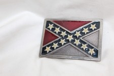 The Great American Buckle Co. Flag Belt Buckle Made In Usa 1982 D560 VTG