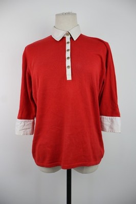 BURBERRY LONDON POLOSHIRT DAMEN GR. 44 T-SHIRT DAMEN ITALIEN FREIZEIT VINTAGE