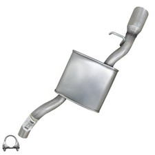 Stainless Steel Rear Exhaust Resonator Pipe Fits 2008-2011 Ford Focus 2.0l Stainless Steel Rear Exhaust Resonator Pipe Fits 2008-2011 Ford Focus 2.0l
