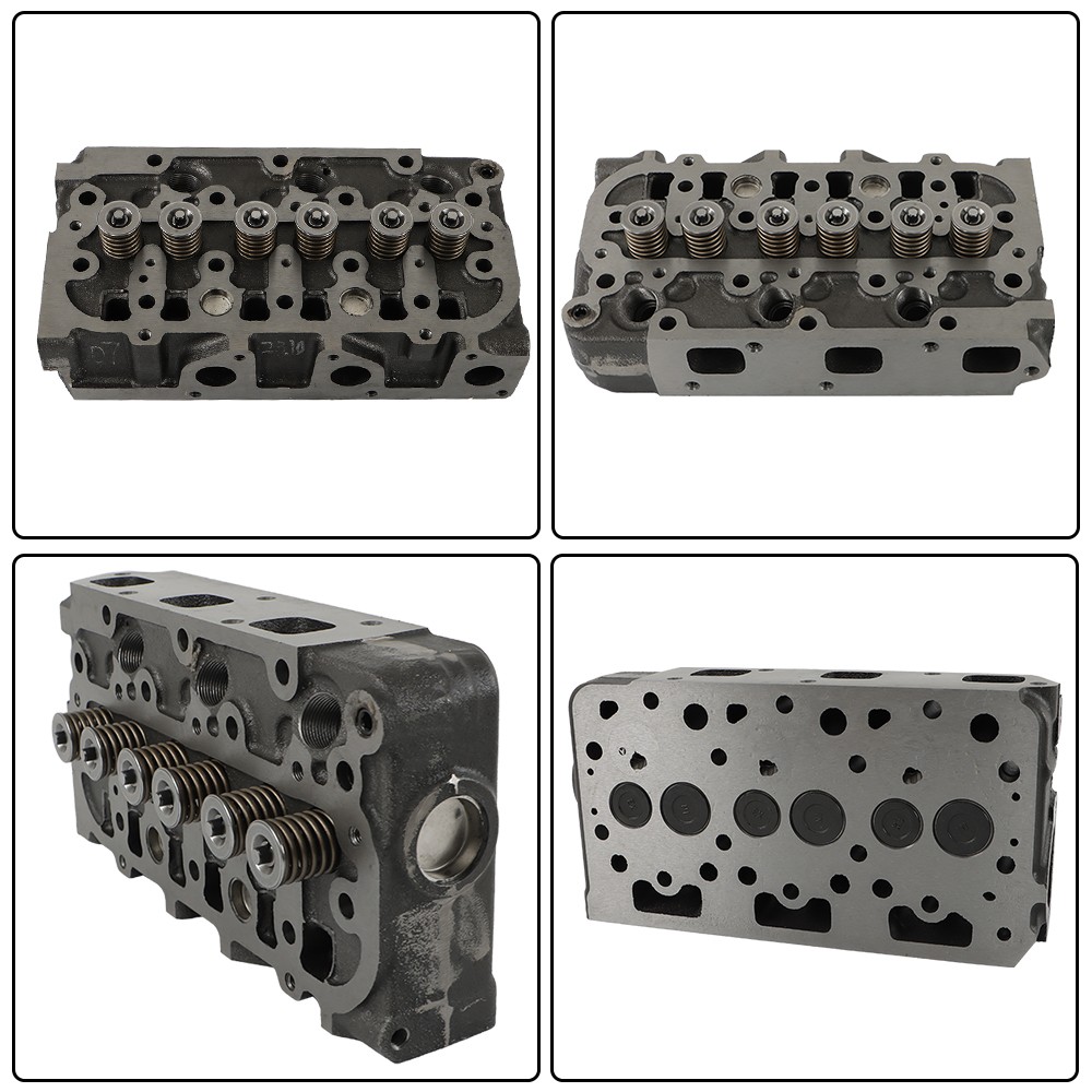 Complete Cylinder Head Assy With Valves Full Gasket Kit For Kubota Engine D782