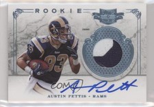 2011 Panini Plates & Patches Nameplate Prime 19/25 Austin Pettis #225 Auto g9j