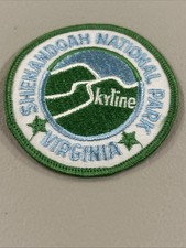 Ancien insigne patch brodé Shenandoah National Park Skyline Drive Virginie