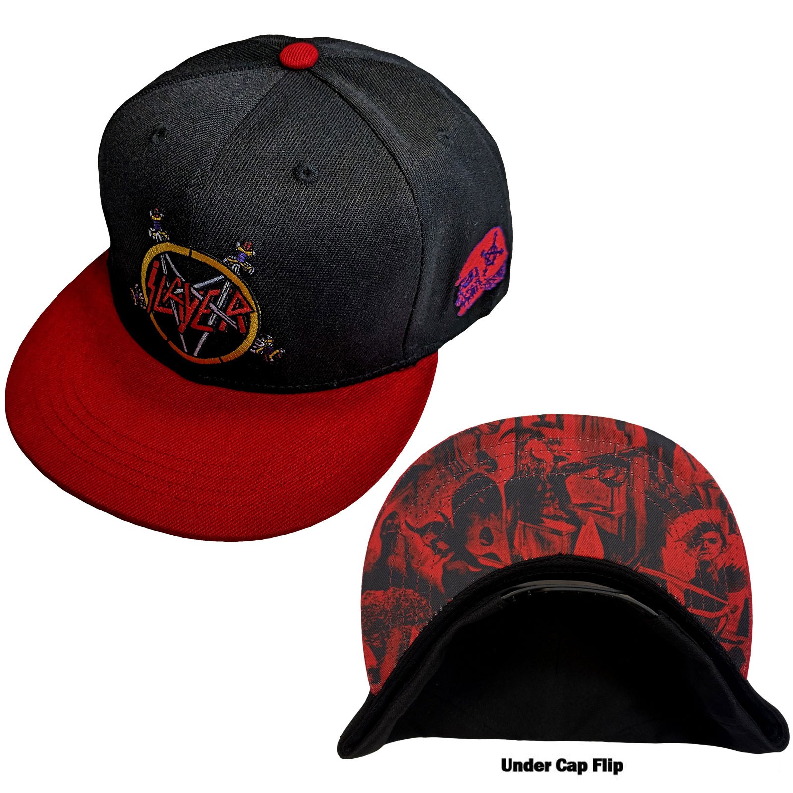 Slayer Snapback Cap: Hell Awaits OFFICIAL NEW - Image 2