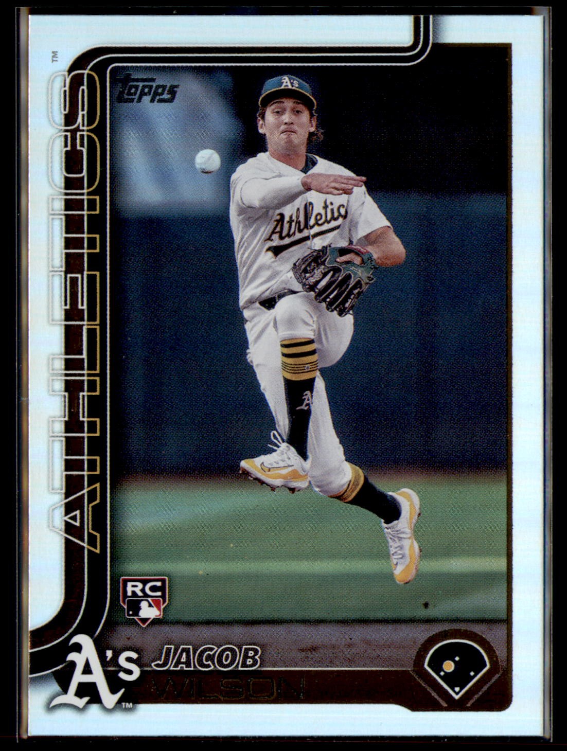 2025 Topps Jacob Wilson Rainbow Foil #314