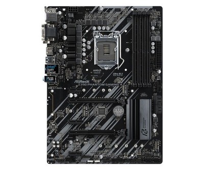ASRock Z390 Phantom Gaming 4 Motherboard   Z390 LGA 1151 DDR4 ATX M.2 DVI-D #qo