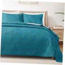 King Quilt Bedding Set, Lightweight Soft Bedspreads Coverlets with 2 Pillow