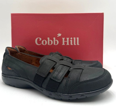 Cobb Hill CH PENFIELD FISH CI8163 Women's NEW Slip On Black US Size 9 M
