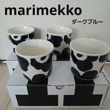 Marimekko Marimekko Unikko Coffee Cup Latte Mug Set of 4