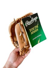 NWT Rawlings Youth Series Baseball Glove G900-075 9 in Deep Well Pocket Brown