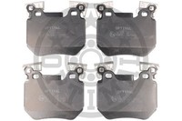 Optimal BP-12481 BremsklöTze, BremsbeläGe Hinten FüR BMW 1 Coupe (E82)