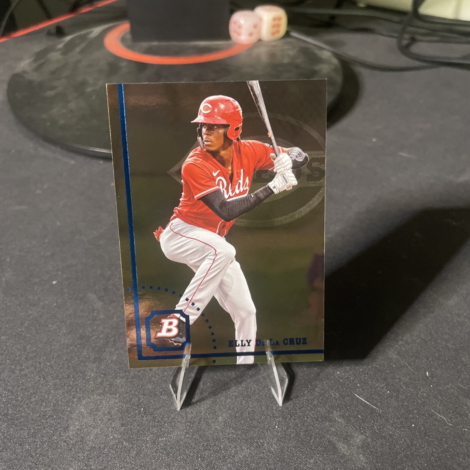 2022 Bowman Heritage Base Foil Elly De La Cruz Rookie Reds SP #94FV-ED NM-MT RC