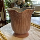 redwing Vase Pink/Grey Red wing pottery B2103 USA