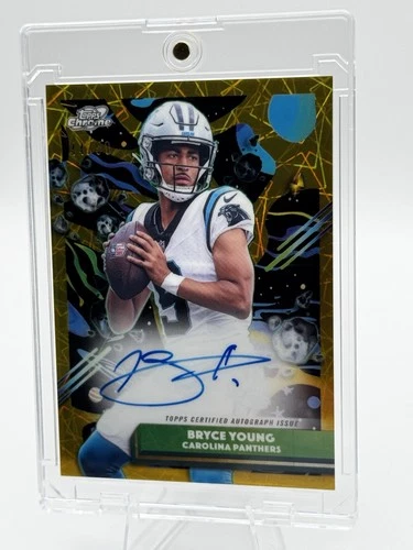 2025 Topps Chrome Bryce Young Chrome Autographs (RAW)