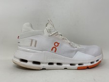 Women's On Cloudnova 2, White/Flame, 6.5 B Medium US