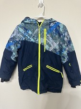 Swiss Tech Boys Waterproof Ski Jacket with Hood size Youth M 175 