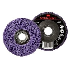 3M Scotch-Brite XT RD Clean & Strip Disc 115 mm x 22 mm Purple 05818 - VAT Reg