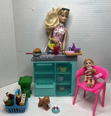 Barbie Dream Camper Oven Sink Stove Replacement Part Food Lot Mini Brand Extras
