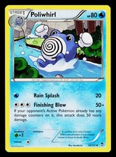 Pokemon TCG Poliwhirl Water Uncommon XY - Furious Fists 16/111 LP