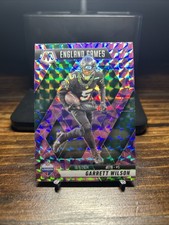 2025 Mosaic GARRETT WILSON #252 Intl. England Games Reactive Purple Prizm - Jets