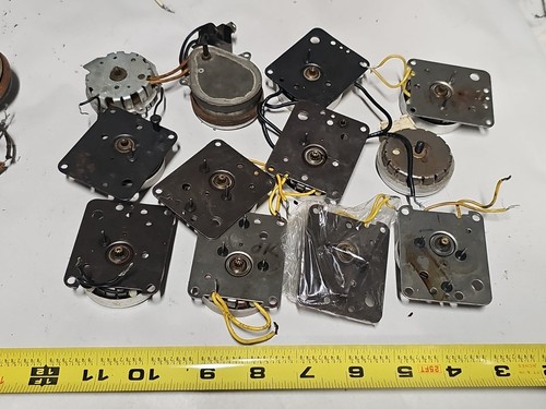 39 Clock Motors , Some Movements Haydon Unbranded Parts Repair - Untested Lot - Picture 5 of 21