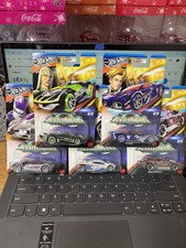 2025 Hot Wheels Walmart Exclusive Silver Series Acceleracers Full Set of 5