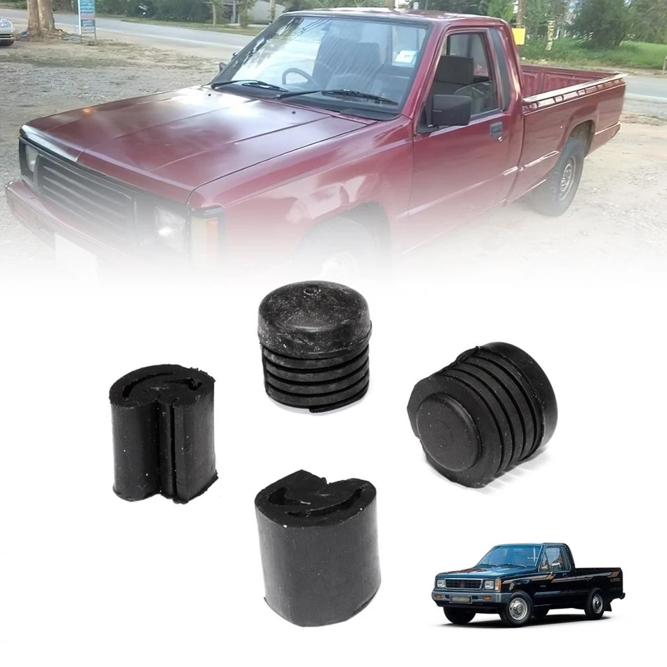 Cushion Hood Bonnet Bumper Rubber For Mitsubishi Mighty Max Pickup 1987-1997 - Image 4 of 4