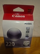 Canon Pixma PGBK 220 Black Ink PGI-220BK Sealed